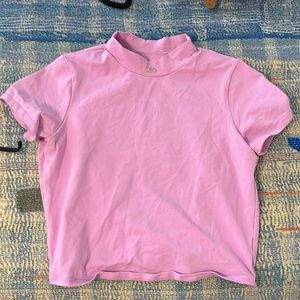 Alo Yoga Captivate Crop Short Sleeve Top